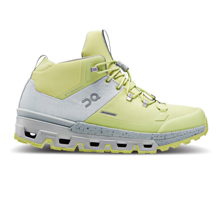 【WOMEN’S】On Cloudtrax Waterproof　Glacier/Zest