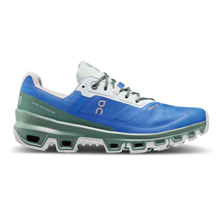 【WOMEN’S】On Cloudventure Waterproof　Cobalt/Ivy