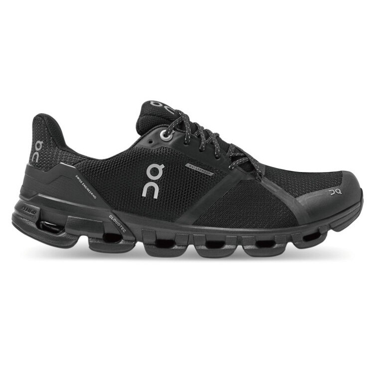 【WOMEN’S】On Cloudflyer Waterproof　Black/Lunar
