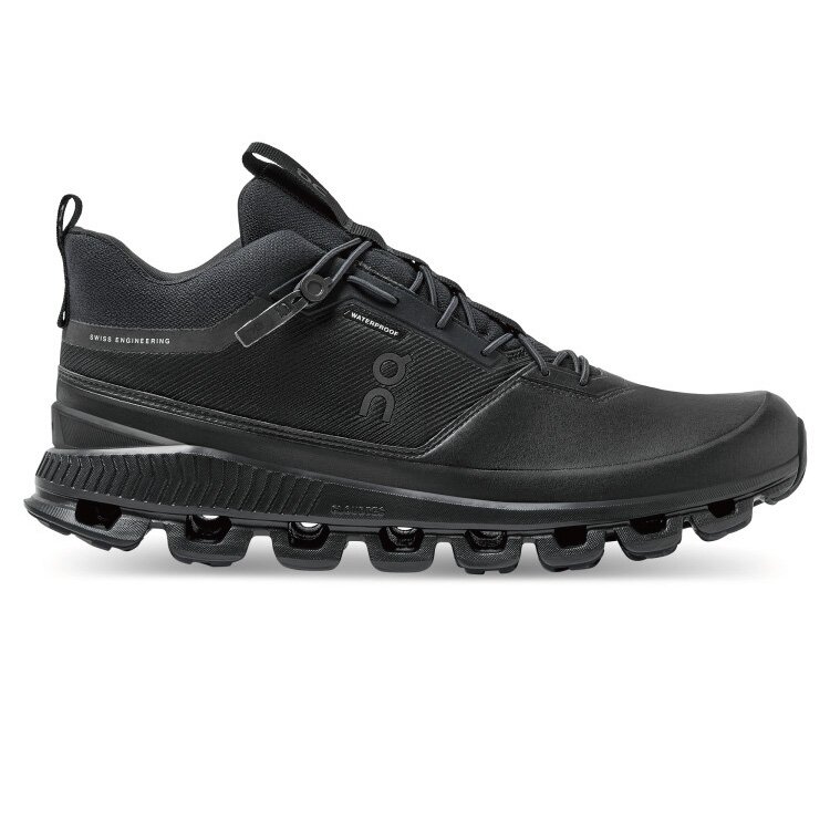 【MEN’S】On Cloud  Hi Waterproof　AllBlack