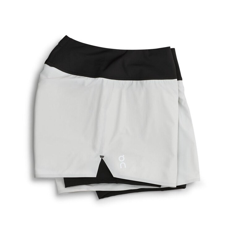 【WOMEN’S】On Running Shorts　Glacier/Black