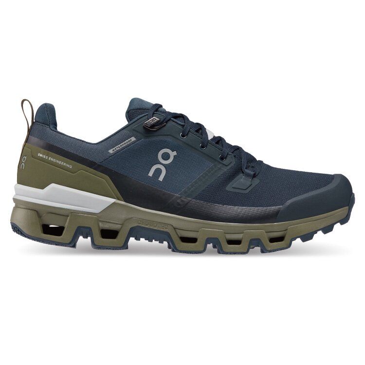 【MEN’S】On Cloudwander Waterproof　Midnight/Olive