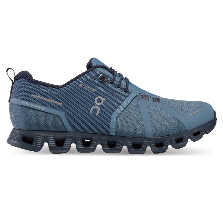 【WOMEN’S】On Cloud 5 Waterproof　Metal/Navy