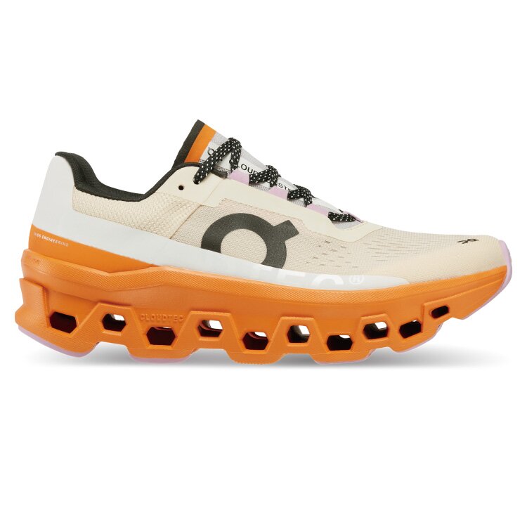 【WOMEN’S】On Cloudmonster   Fawn/Turmeric