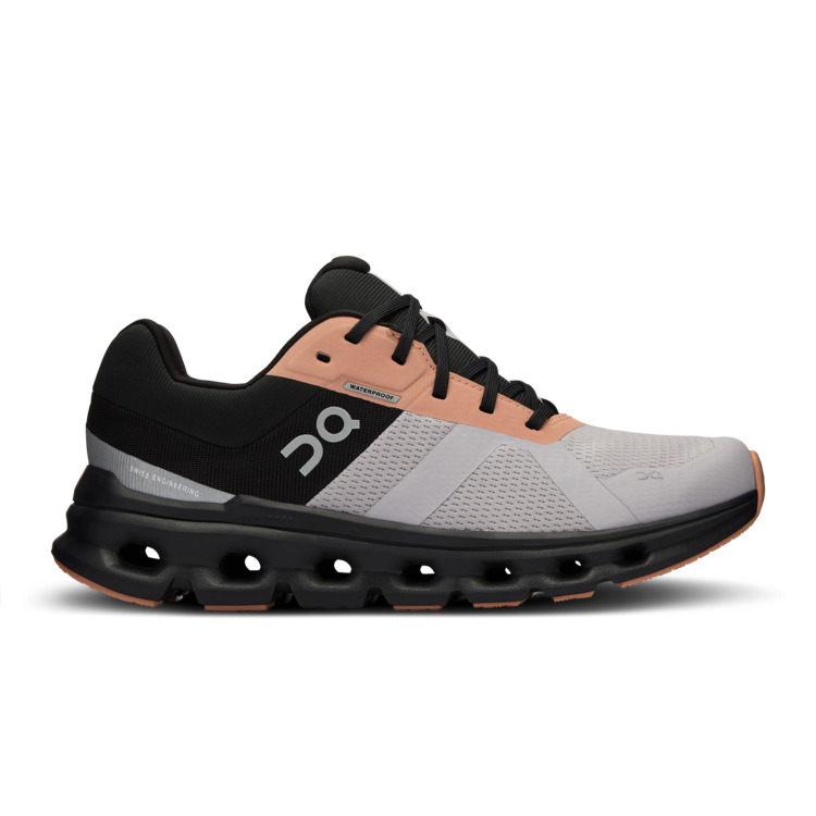 【WOMEN’S】On Cloudrunner Waterproof　Fade/Black